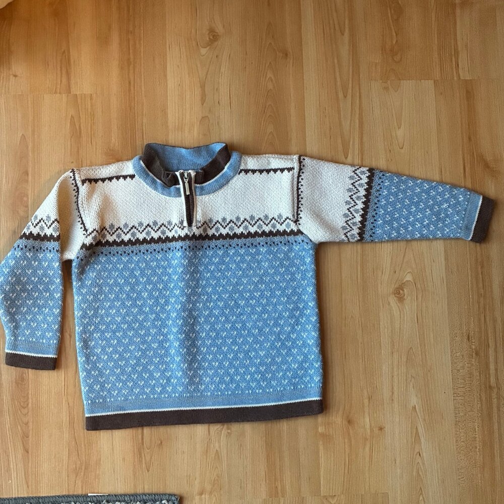 Hanna Andersson Nordic sweater size 90/3T